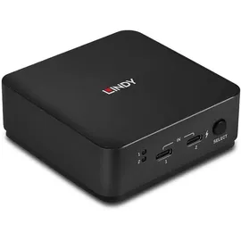 Lindy 42321 2 Port Typ C, Dual HDMI 4K60 KVM Switch