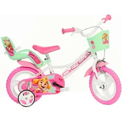 Kinderfahrrad 12 Zoll Paw Patrol Skye 3 Jahre WEISS|rosa 12