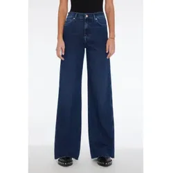 7 For All Mankind für Damen. JSP0A910LC Blaue High-Rise-Flared-Jeans (24), Lässig
