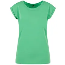 Build Your Brand Extended Shoulder Tee Fresh Green M