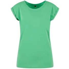 Build Your Brand Extended Shoulder Tee Fresh Green M