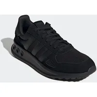 Adidas Sneaker ADIDAS SPORTSWEAR "RUN 84", Gr. 48, schwarz (core schwarz, core schwarz, carbon), Textil, Leder, Synthetik, sportlich, Schuhe, inspiriert vom Design des adidas LA Trainer
