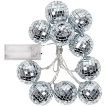 Boland LED Lichterkette 1 m Silber