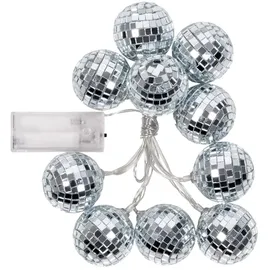 Boland LED Lichterkette 1 m Silber