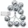 Boland LED Lichterkette 1 m Silber