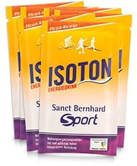 Sanct Bernhard Sport Bevanda energetica isotonica pesca-maracuja 11 bustine - 396 g