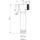 Stilform Design WC/Bidet Handbrause Komplettset mit Absperrventil Rund Schwarz