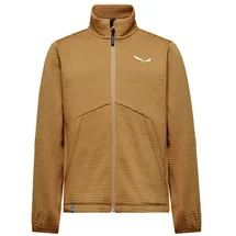 Salewa Altavia Polarlite Fleece Mit Durchgehendem Reißverschluss - Spruce Yellow - 7-8 Jahre