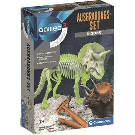 CLEMENTONI 59273 Ausgrabungs-Set Triceratops