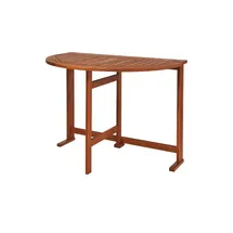 Möbel Kraft Brindisi Gartentisch 100 x 66,0 x 73 cm Holzfarben