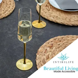 Intirilife Champagnerglas 0,2 l 6-tlg.