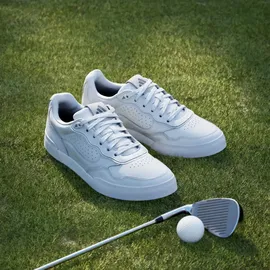 adidas Retrocross 25 Spikeless Golf Shoes, Cloud White / Grey Six / Gum - 40 2/3