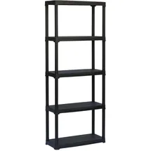 Artplast Lagerregal Metall 70 x 30 x 175,5 cm schwarz
