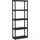 Artplast Lagerregal Metall 70 x 30 x 175,5 cm schwarz
