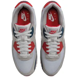 Nike Air Max 90 Herren Smoke Grey/Phantom/Armory Navy/Fire Red 42