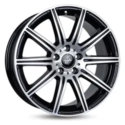 Keskin Wheels Kt16 Black Front Polish 8.5x19 ET 30 5/112 Alufelge Schwarz