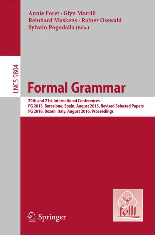 Formal Grammar, Kartoniert (TB)