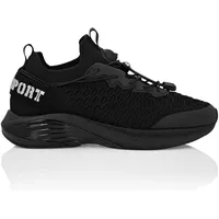 Plein Sport Sneaker mit Label-Applikationen Modell 'NINJA SHADOW', Black,