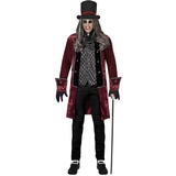 Widmann - Kostüm Viktorianischer Vampir, Blutsauger, Dracula, Halloween, Karneval, Mottoparty