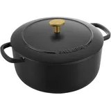 BALLARINI Bellamonte Cocotte 22 cm rund schwarz
