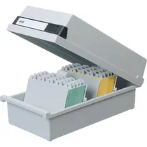 HAN Karteikasten A6 quer Lichtgrau 1300 St.