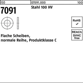 F. REYHER Nchfg. GmbH & Co. KG Unterlegscheibe ISO 7091 12 Stahl 500 Stück