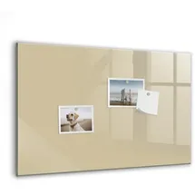 Tulup Magnettafel 60 x 40 cm Beige