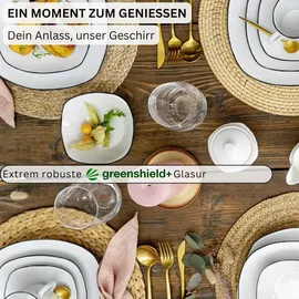 sänger Bilgola Kaffeetassen Set 12-tlg. schwarz