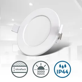 B.K.Licht BK_EL1274 9er Set rund IP44 Kunststoff