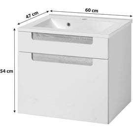 HELD MÖBEL Siena Waschtisch 60 x 47 cm (3173022)