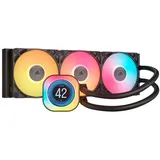 Corsair CPU Kühler Corsair iCUE LINK TITAN 360 RX LCD RGB schwarz