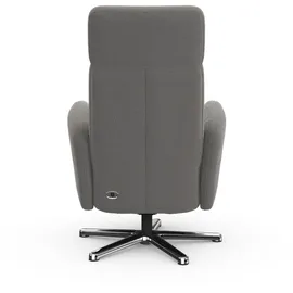 sit&more TV-Sessel Grenoble grau 71 x 110 x 82 cm elektrisch