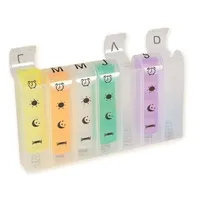 GiMa 25768 Wöchentliche Pillendose x 4 Spring, Französisch