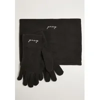 Mister Tee Fleecehandschuhe schwarz