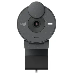 Logitech BRIO 305 Webcam, Grafit Auflösung bis zu 1.920 x 1.080p , Geräuschreduzierendes Mikrofon, USB Typ C-Anschluss