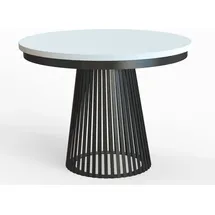 meblini Ø 100 cm weiß