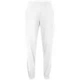 FRUIT OF THE LOOM Classic Elasticated Cuff Jog Pants Herren Jogginghose in versch. Farben und Größen, weiß, M