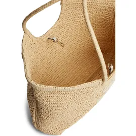 Tommy Hilfiger TH Elevated Summer Tote Shopper Raffia Beige