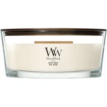 Woodwick Duftkerze White Honey 454 g beige