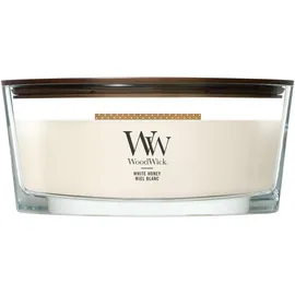 Woodwick Duftkerze White Honey 454 g beige