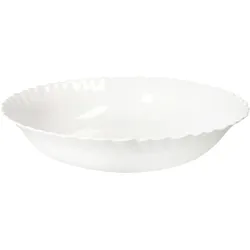 Servierschale Arkona Ø28cm Opalglas weiß Salat-Schüssel Beilagenschale