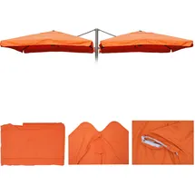 MCW Schirmbezug T44 Polyester 3 x 3 m Terracotta