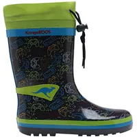 KangaROOS Gummistiefel, dk Navy/Play, 25 EU