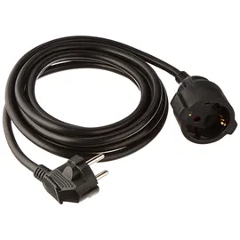 Meister Craft Meister Verlängerungskabel 7432320, 3m, Schutzkontakt, schwarz