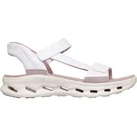SKECHERS GO WALK GLIDE-STEP 2.0 Sandale Damen Rosa/Weiß 41