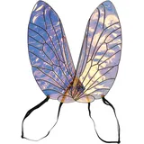 elope Holographisches Kostüm Insekten Biene Fliegenflügel für Erwachsene und Kinder Standard