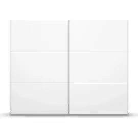 Rauch Schwebetürenschrank RAUCH "AURELIO Kleiderschrank Garderobe TOPSELLER OTTO ́s CHOICE", weiß (alpinweiß), B:261cm H:210cm T:59cm, Holzwerkstoff, Schränke, Schwebetürenschrank, 3 verschiedene Ausstattungsvarianten Griffe aus Metall MADE IN GERMANY,