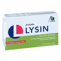 L-lysin 750 mg Tabletten