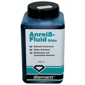 Diamant Anreiß-Fluid rot 500 ml