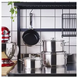 KitchenAid Topf-Set 7-tlg. Aluminium + Edelstahl